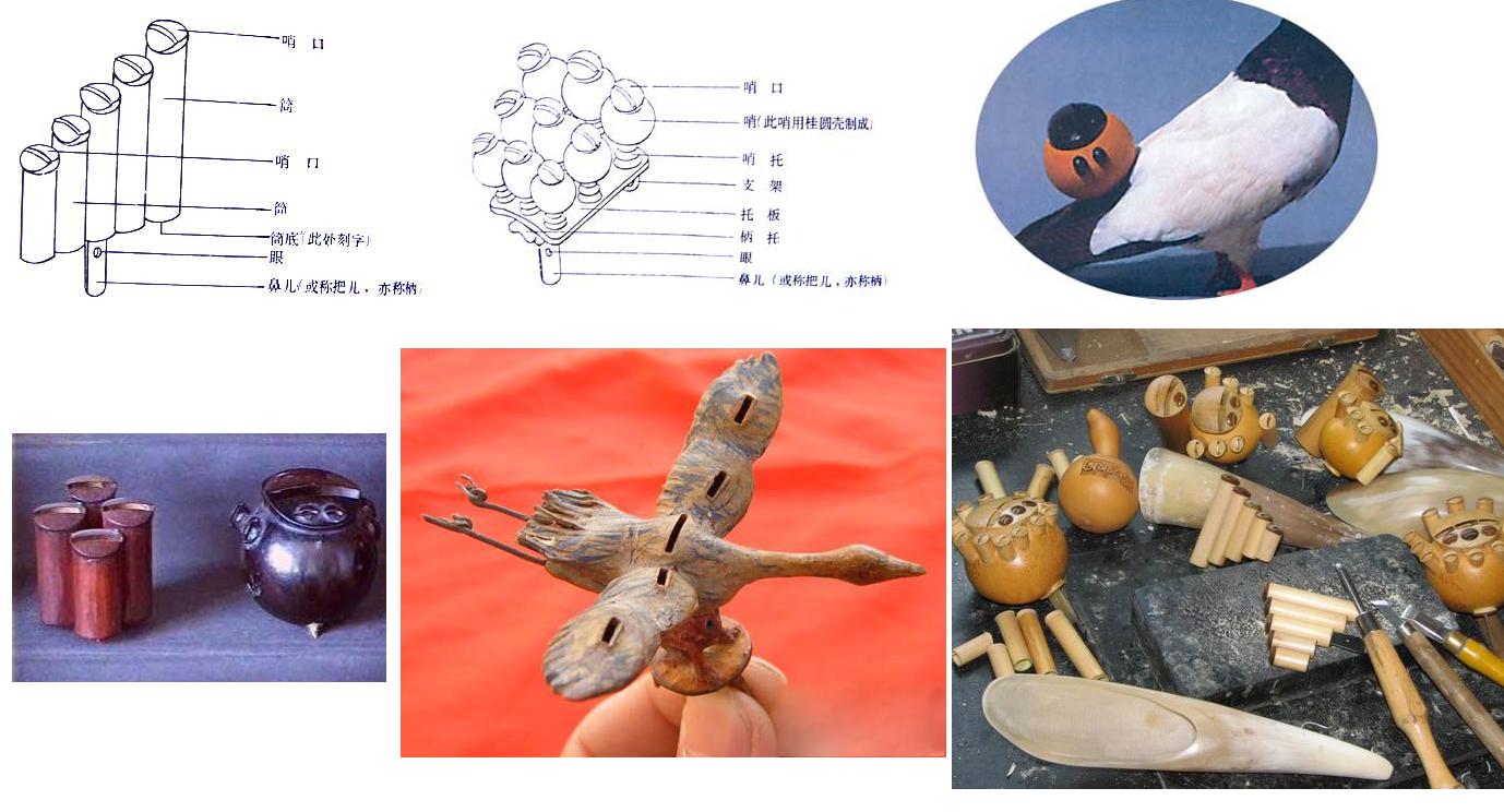 鸽哨制作方法示意图图片